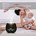 Diffuser for Essential Oils, Paxamo Ultrosonic Diffuser 300ml Room Atomizer/Aroma Humidifier/Natural Oil Diffusing -for Home, Large Room, Spa