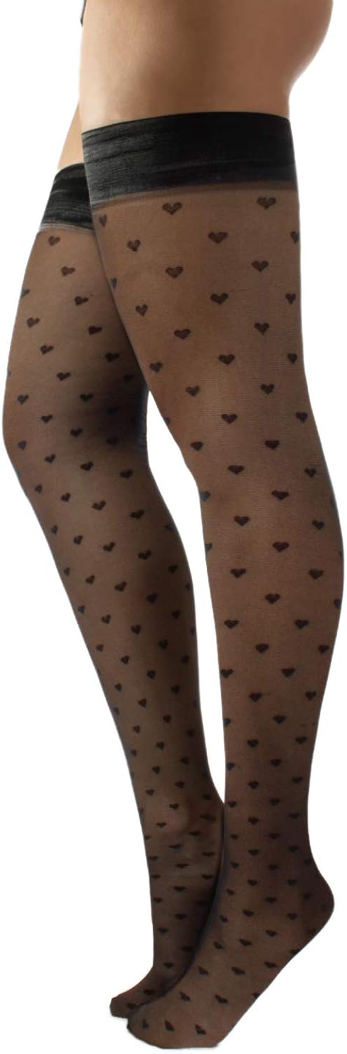 Collant Autofixant Goldenlady 15 Deniers - Effet Make-up, Confortable Et Invisible - Taille Ajustable