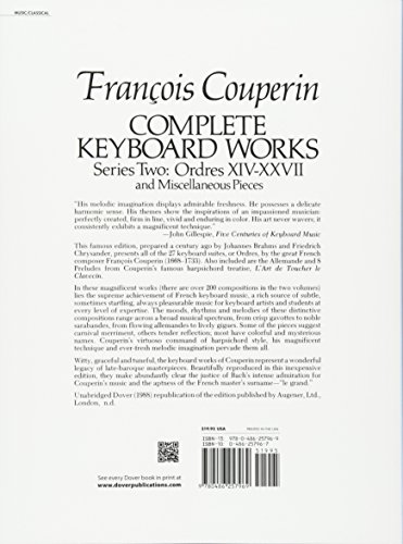 Complete Keyboard Works, Series Two: Ordres XIV-XXVII and Miscellaneous Pieces (Dover Music for Pian - //medicalbooks.filipinodoctors.org