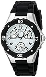 Invicta Women's 18787 Angel Stainless Steel Watch With Black Silicone Band