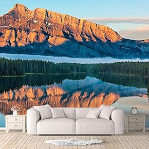 Wall Murals for Bedroom Beautiful Nature Norway Natural Landscape Large Removable Wallpaper Peel and Stick Wall Stickers - 66x96 inches