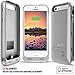 iPhone 5S Battery Case, iPhone SE Battery Case, Alpatronix [BX120 - MFi Apple Certified] 2400mAh External iPhone 5 Charger Case Removable Rechargeable Protective iPhone SE/5S/5 Charging Case [Ultra Slim Portable iPhone 5S Charging Case / Full Compatible Support with iOS 9+ & Apple Pay / iPhone SE/5S/5 Extended Battery Case / Lightning Connector Output / No Signal Reduction / Fits all colors for iPhoneSE, iPhone5S & iPhone5 for Juice Bank & Power Pack] - (Space Gray)