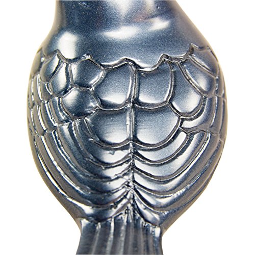 OneWorld Memorials Songbird Bronze Keepsake Urns - Extra Small - Holds Up to 5 Cubic Inches of Ashes - Frost Blue Keepsake for Ashes - Engraving Sold Separately