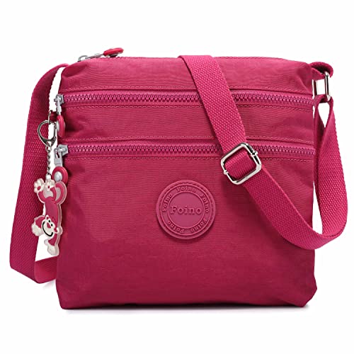 Foino Women Messenger Bag Casual Shoulder Bag Fashion Cross Body Bag for Travel Satchel Sport Girls Side Pack — image 1
