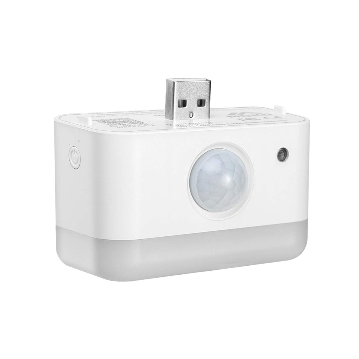 MoKo [Upgraded Version] Smart Night Light & Motion Sensor Works with Echo Flex, 2 in 1 Multifunction WiFi Enabled APP Remote Control RGB Nightlight and Smart PIR Motion Sensing for Echo Flex, 1 Pack