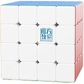 Moyu Meilong 4M 4x4 Magnetic Speed Cube, Adjustable Elasticity Magnetic Cube with Stickerless Shape Moves Quickly and Smoothly, Brain Teasers for Kids &amp; Puzzle Boxes Classic Game