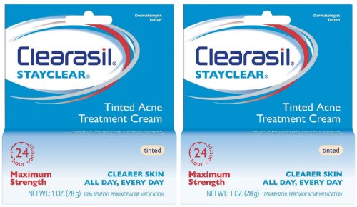 Clearasil Tinted Cream - 1 oz - 2 pk