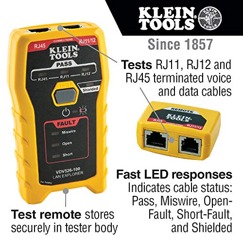 Klein Tools VDV526-100 Network Cable Tester - Image 2