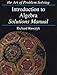 Art of Problem Solving Introduction to Algebra Textbook and Solutions Manual 2-Book Set