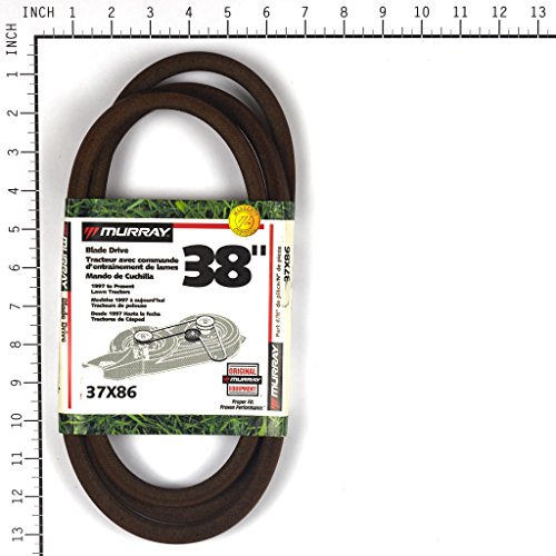 Murray 38Inch Lawn Mower Blade Belt 97present 37X86MA Home Garden