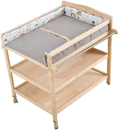 solid wood changing table