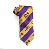G2313 - Omega Psi Phi Imitation Silk Neck Tie