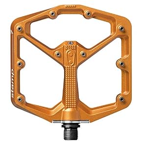 Crankbrothers Stamp Flat BMX/MTB Bike Pedal – Platform Bicycle Pedal, Minimal Profile, Adjustable Grip