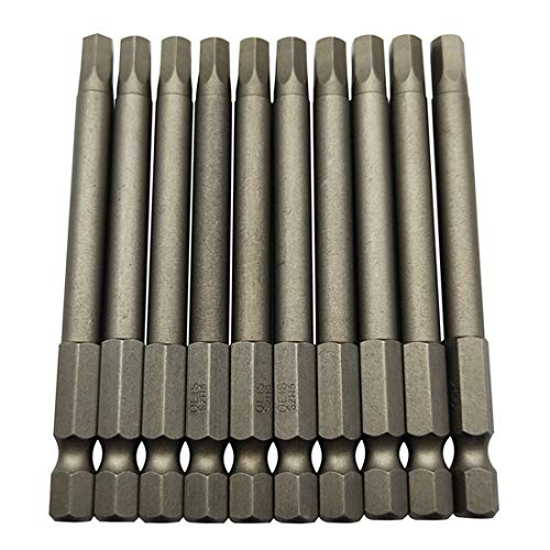 Sipery 10Pcs Hex Head Allen Wrench Drill Bits H5
