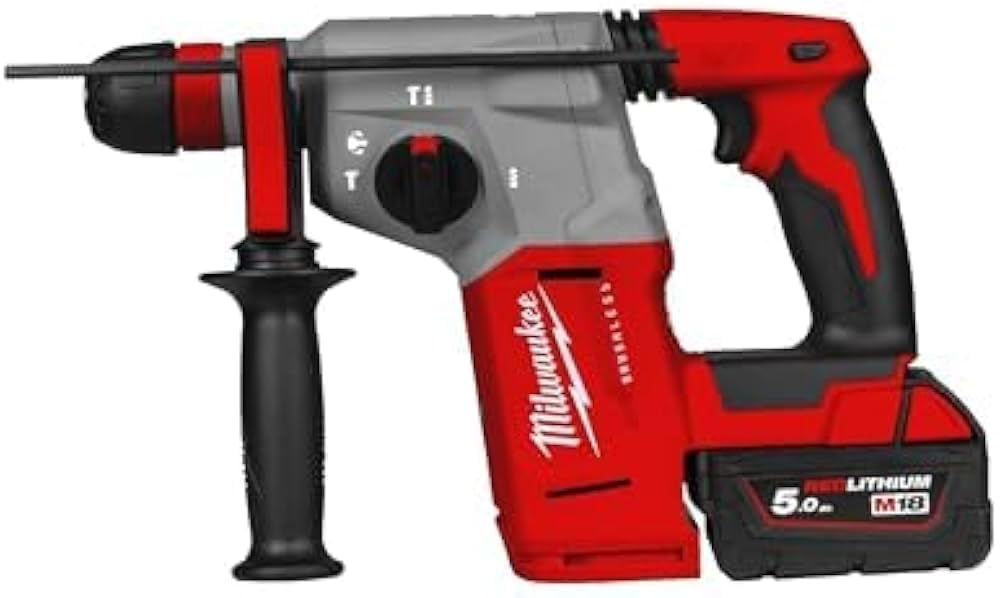 M18 BLHX-502X Tassellatore 18 Volt (FIXTEC) 26 mm 2 batterie 5,0Ah Brushless valigetta HeavyDuty