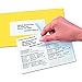 Avery Send & Reply Piggyback Mailing Labels 0, 1 x 3, Pack of 240 (5735)