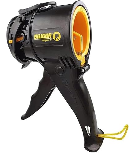 SILIGUN Pistolet à calfeutrer compact avec buse à calfeutrer - Pistolet