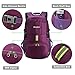 BONLEX Foldable Backpack Packable Travel Backpack - 35L Durable Ultra Lightweight Water Resistant Packable Daypack Handy for Hiking,Camping,Traveling,Backpacking Outdoor Sports (Purple)