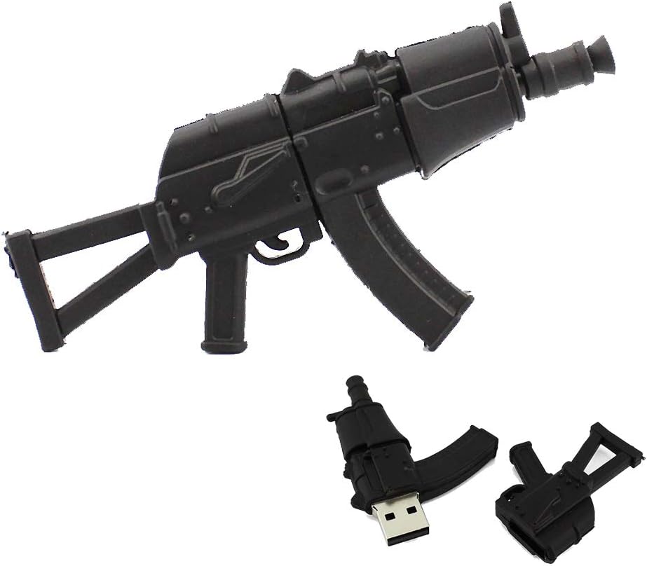 SHIDAIZHOU Novelty Cool AK-47 Rifle USB Flash Key Pen Drive Memory Stick Gift (16GB)