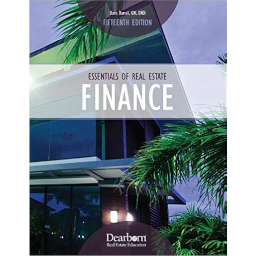 10/mo Finance ESSENTIALS OF REAL ESTATE FINANCE Buy Now, Pay Later