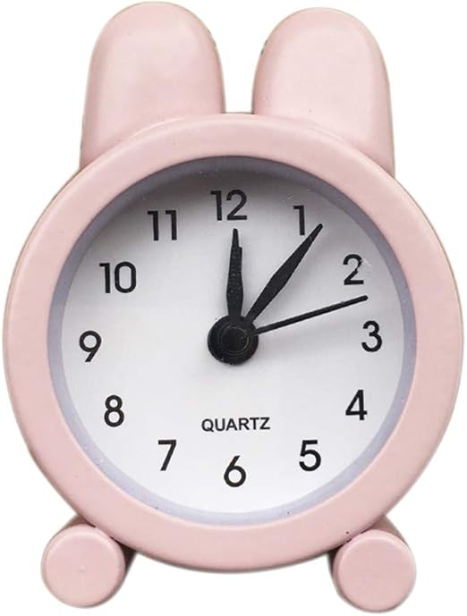 MA87 Creative Cute Mini Metal Small Alarm Clock Electronic Small Alarm