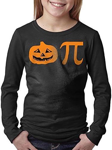 Halloween Pi Pumpkin Pie Geeky Math Teens 100 Cotton Long-Sleeve Cool T-Shirt Crew L