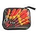 Slotted and Phillips Insulated Electrical Screwdriver Set 1000 Volt Magnetic CR-V Tips Soft-grip -7 Piece