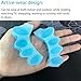 Gel Toe Separators,Toe Stretchers Toe Spacers for Cushioning and Relieve Bunion Pain Rubber Toe Straightener Achilles Stretcher for Men and Women (2 Pairs)