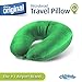 Cloudz Microbead Travel Neck Pillow - Bright Green