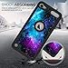 iPod Touch 6 Case,iPod Touch 5 Case,Rossy Nebula Galaxy Space Universe Design Shock-Absorption Hybrid Dual Layer Armor Defender Protective Case Cove for Apple iPod touch 5 6th Generation
