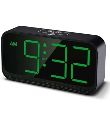 Amazon.com: Peakeep Battery Operated Digital Alarm Clock for