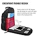 Tzowla Travel Laptop Backpack,Anti-Theft Water Resistant Business Luggage with Lock&USB Charging Port Durable Computer Cooler Daypack for Men Women College Bag Fit 17/18 inch Laptops-Black