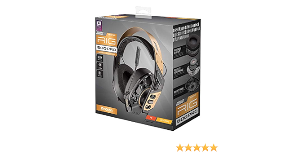 RIG 500 PRO GOLD Headset : Amazon.com 