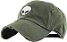 KBSV-042 OLV NASA Spaceship Alien Vintage Dad Hat Baseball Cap Polo Style Adjustable Unisex (One Size, Olive Alien Vintage)