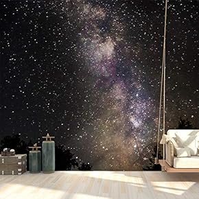 Wall Mural Starry Sky Removable Self-Adhesive Large Wallpaper - 66x96 inches