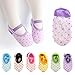 Cunina Baby Socks 6 Pairs Baby Anti Slip Non Skid Cartoon Cute Socks for 8-36 Months Toddlers Baby and Infants
