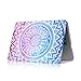 iCasso Macbook Pro 13 Inch Case Art Printing Matte Hard Shell Plastic Protective Cover For Macbook Pro 13 Inch With CD-ROM Model A1278 -Purple Medallion)