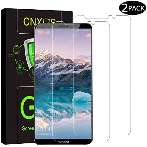 CNXUS Huawei mate 10 pro Screen Protector, Tempered Glass for Huawei mate 10 pro, HD Clear, 9H Hardness, Anti-Scratch, Easy Applied, Bubble Free, Screen Protector for Huawei mate 10 pro[2 Pack]