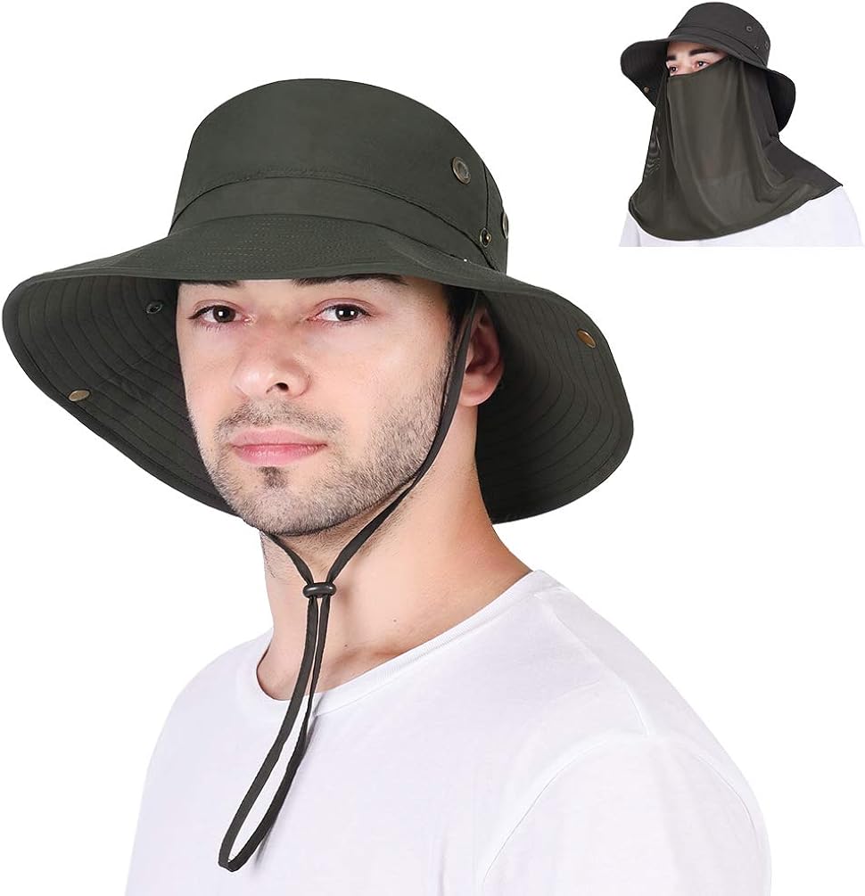 VBIGER Sun Hat for Women and Men Bucket Hat Fishing Hat Foldable