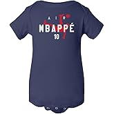 LES TRICOT France Soccer Player Air Mbappe Baby Bodysuit