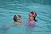 Frogglez Swim Goggles for Kids- Comfortable Neoprene Strap Does Not to Pull Hair & Reduce Leaks, Goggles Have 100% UV Protection, Adjustable Strap, Hassle-Free & Perfect for The Pool- Mermaid Pink