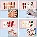 TYLCC 14 Sheets Full Wraps Nail Polish Stickers,DIY Self-Adhesive Nail Art Decals Strips Manicure Kit for Women Girls Festive Gifts, Birthday Gifts,Art Theme Party