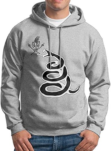 LOYRA Men's Heavy Metal Band Sweater Size XL Ash