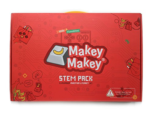 Makey Makey Makey Stem Pack - Classroom Invention Literacy Kit, Red