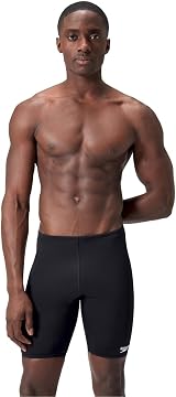 Speedo Men\'s Eco Endurance+ Jammer Swimming Trunks Black view 3