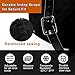 Unigear Leg Gaiters Waterproof Snow Boot Gaiters, Abrasion Resistance for Outdoor Hiking, Hunting, Ice Climbing, Skiing (Black, XL)