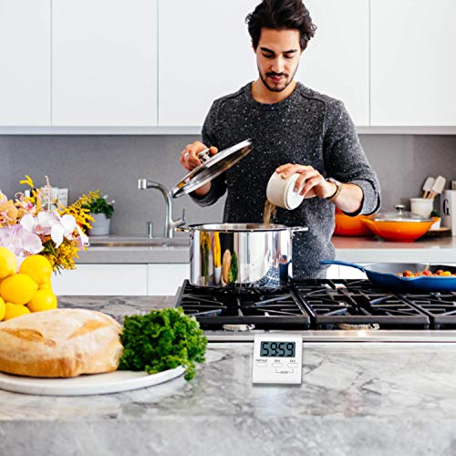 Kissarex Digital Kitchen Countdown Timer Teachers Classroom Counter Large LCD Loud