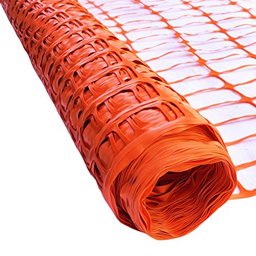 ALEKO Multipurpose Plastic Mesh Fence, Construction Safety Barrier