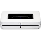 Bluesound Node (2024) Hi-Res Wireless Multi-Room Music Streamer - White | ESS SABRE DAC, HDMI eARC, AirPlay 2, Spotify Connect, Roon Ready &amp; aptX Adaptive Bluetooth