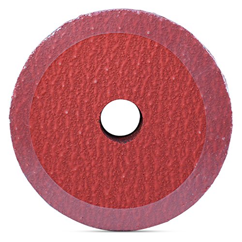 BHA Ceramic Resin Fiber Sanding and Grinding Discs, 4.5” x 7/8”, 36